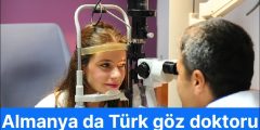 Almanya da Türk göz doktoru