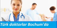 Türk doktorlar Bochum’da